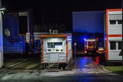 Remseck: Brand bei Abfallverwerter ruft die Feuerwehr auf den Plan